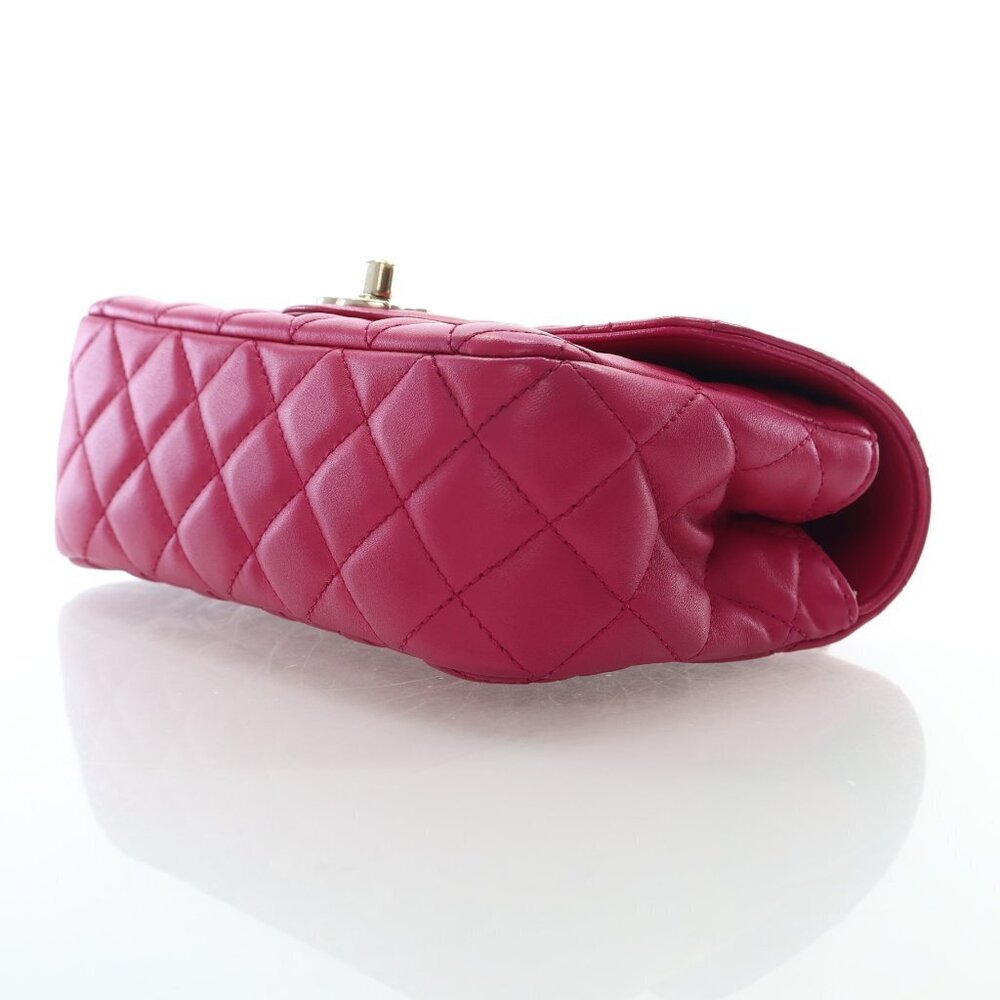 Chanel Mini Lambskin Crystal Rectangular Top Hand… - image 7